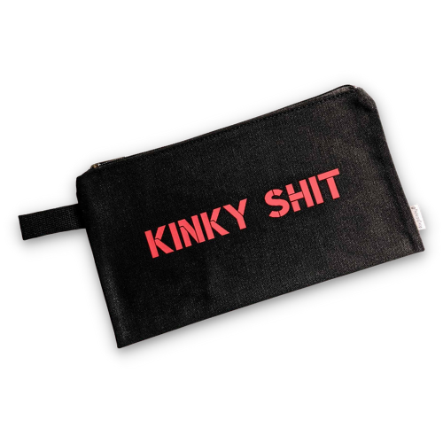 KINKY SHIT - Zippered Storage Bag