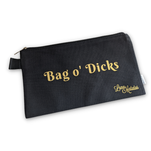 BAG O' DICKS - Zippered Storage Bag