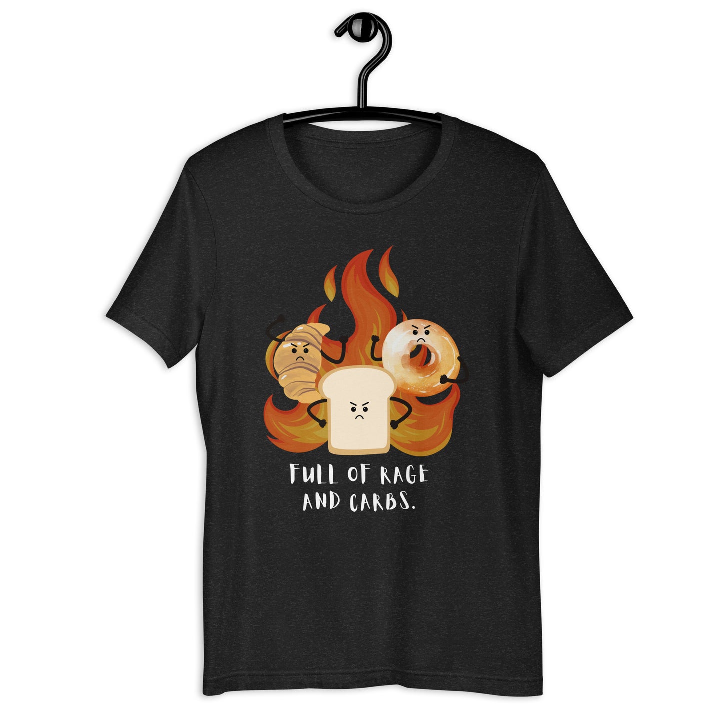 Full of Rage and Carbs Unisex t-shirt